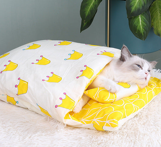 CozyNest Japanese Cat Bed